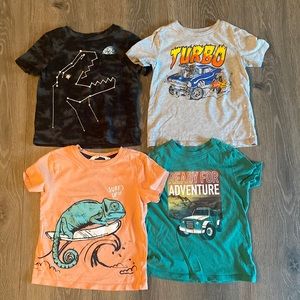 Bundle of 4 toddler T-shirts
